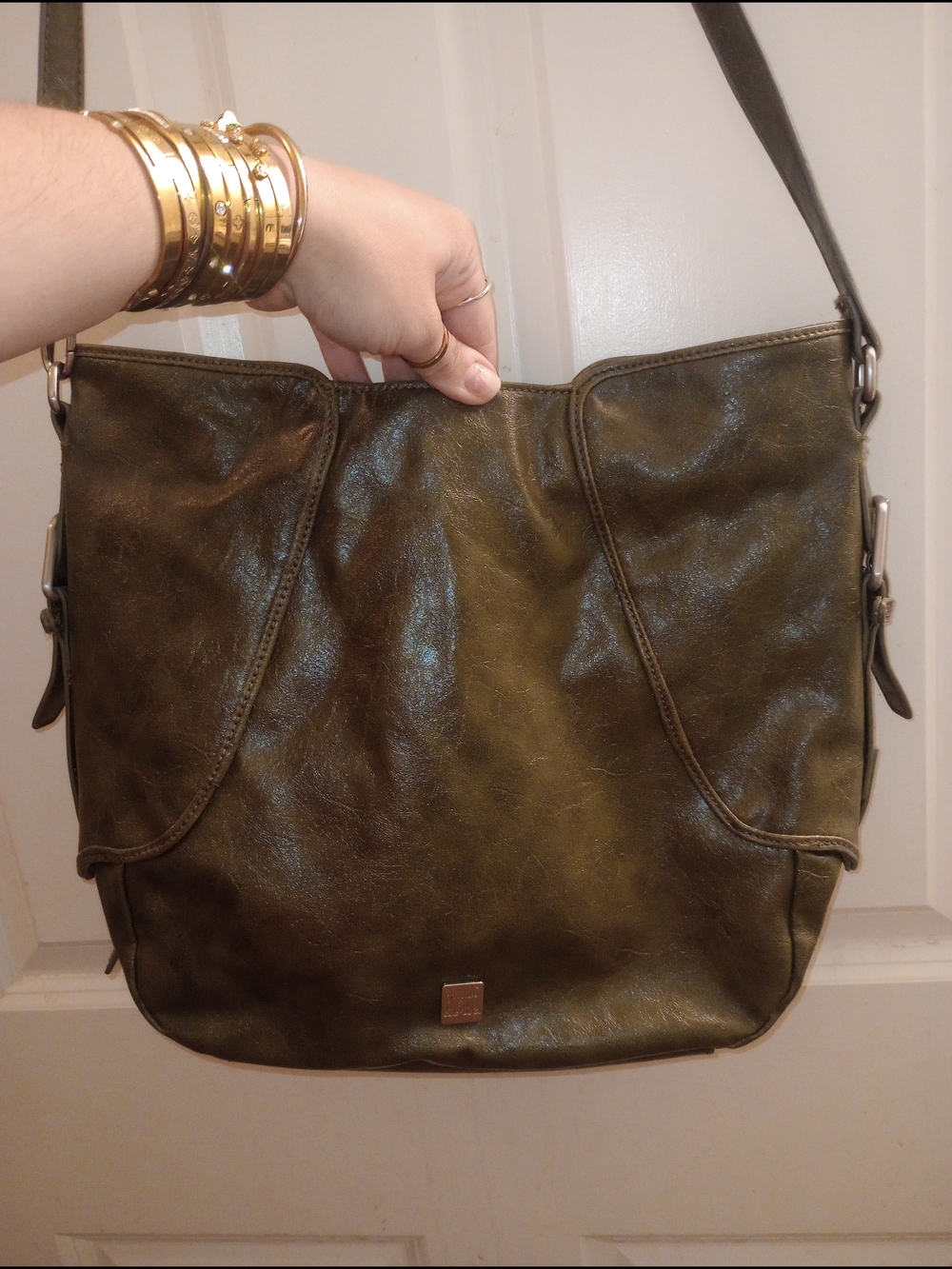 Kooba Olive Green Shoulder Bag